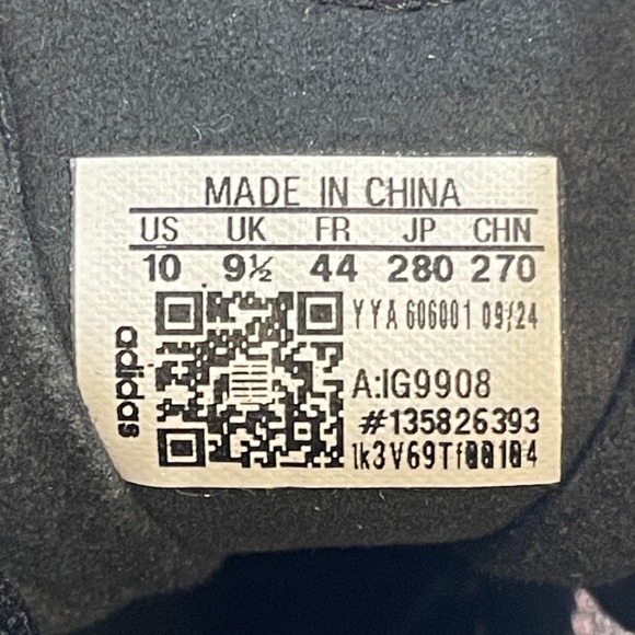 Adidas Adizero Sprintstar Track Spikes Core Black White Mens 10 UK 9 EU 44 - Picture 11 of 11